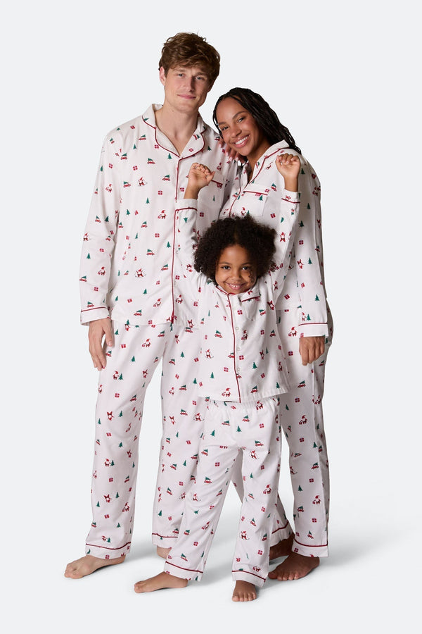 Mistletegn Flanell Julepysj Familie