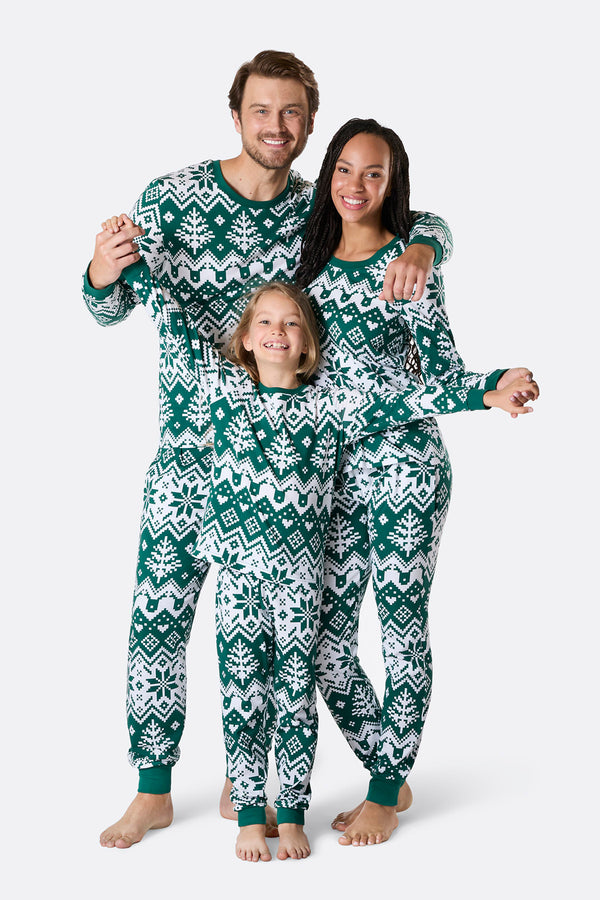 Julestrikk Grønn Julepysj Familie