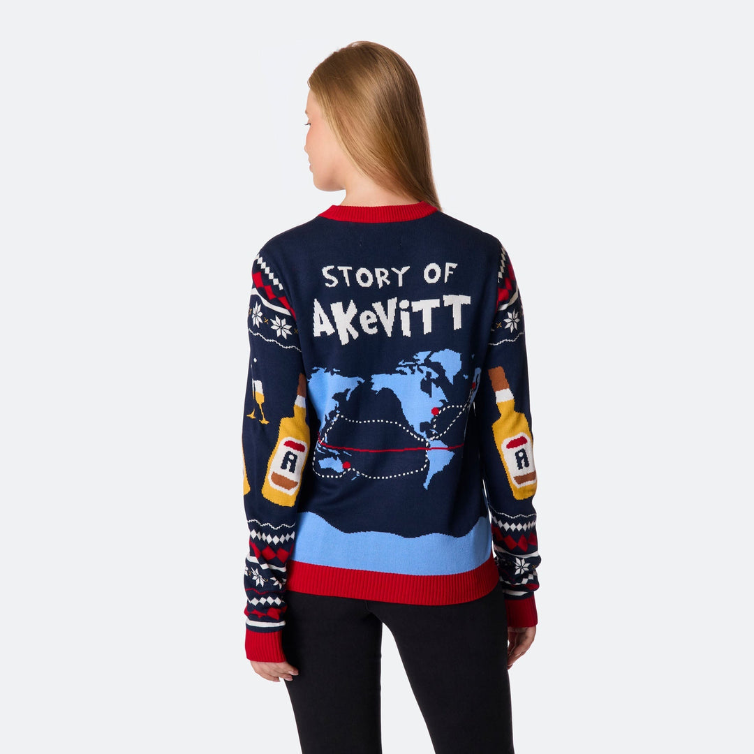All I Want for Christmas is Akevitt Julegenser Dame