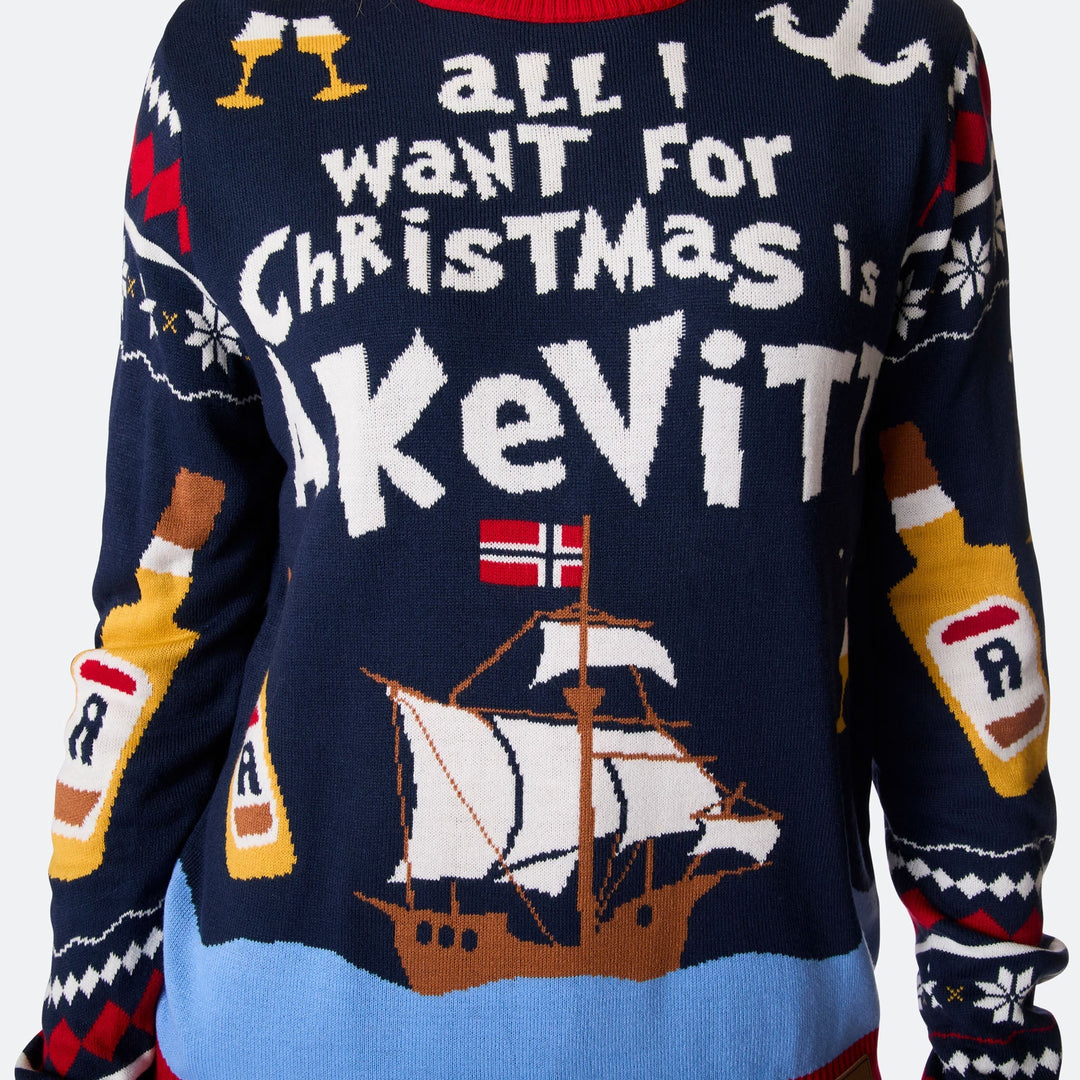 All I Want for Christmas is Akevitt Julegenser Herre