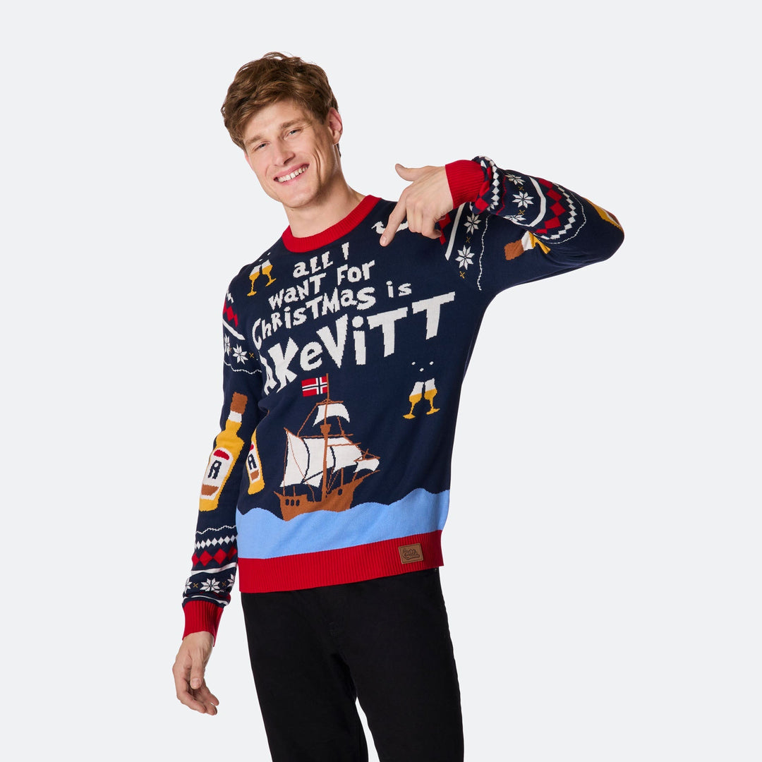 All I Want for Christmas is Akevitt Julegenser Herre