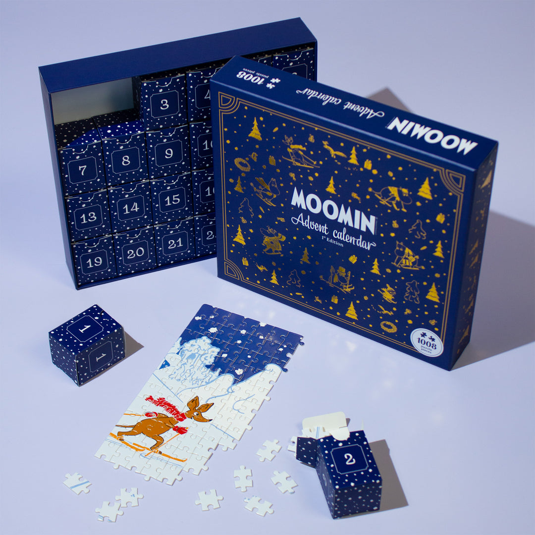 Mummi Puslespill Julekalender - 1st Edition