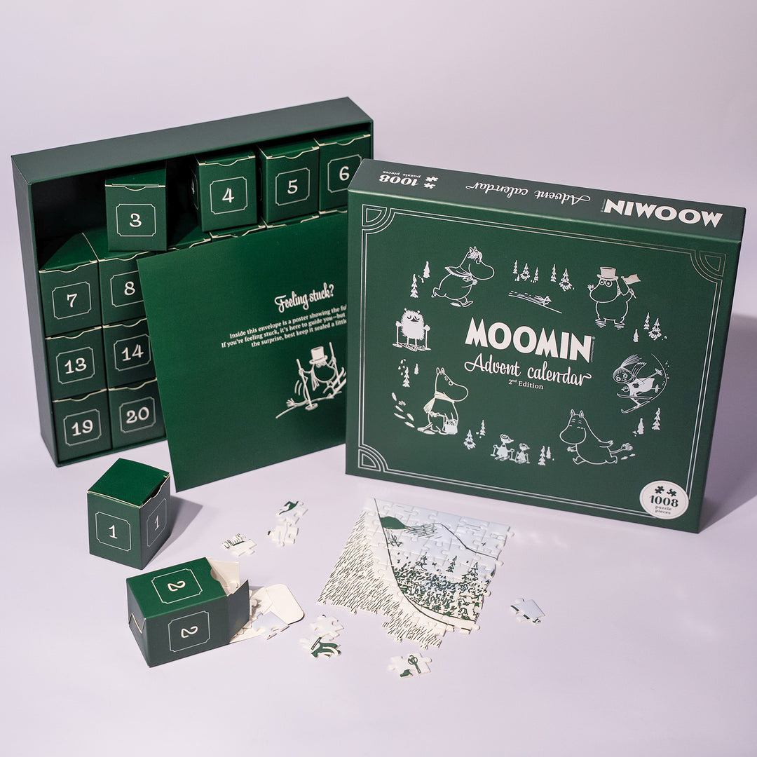 Mummi Puslespill Julekalender - 2nd Edition