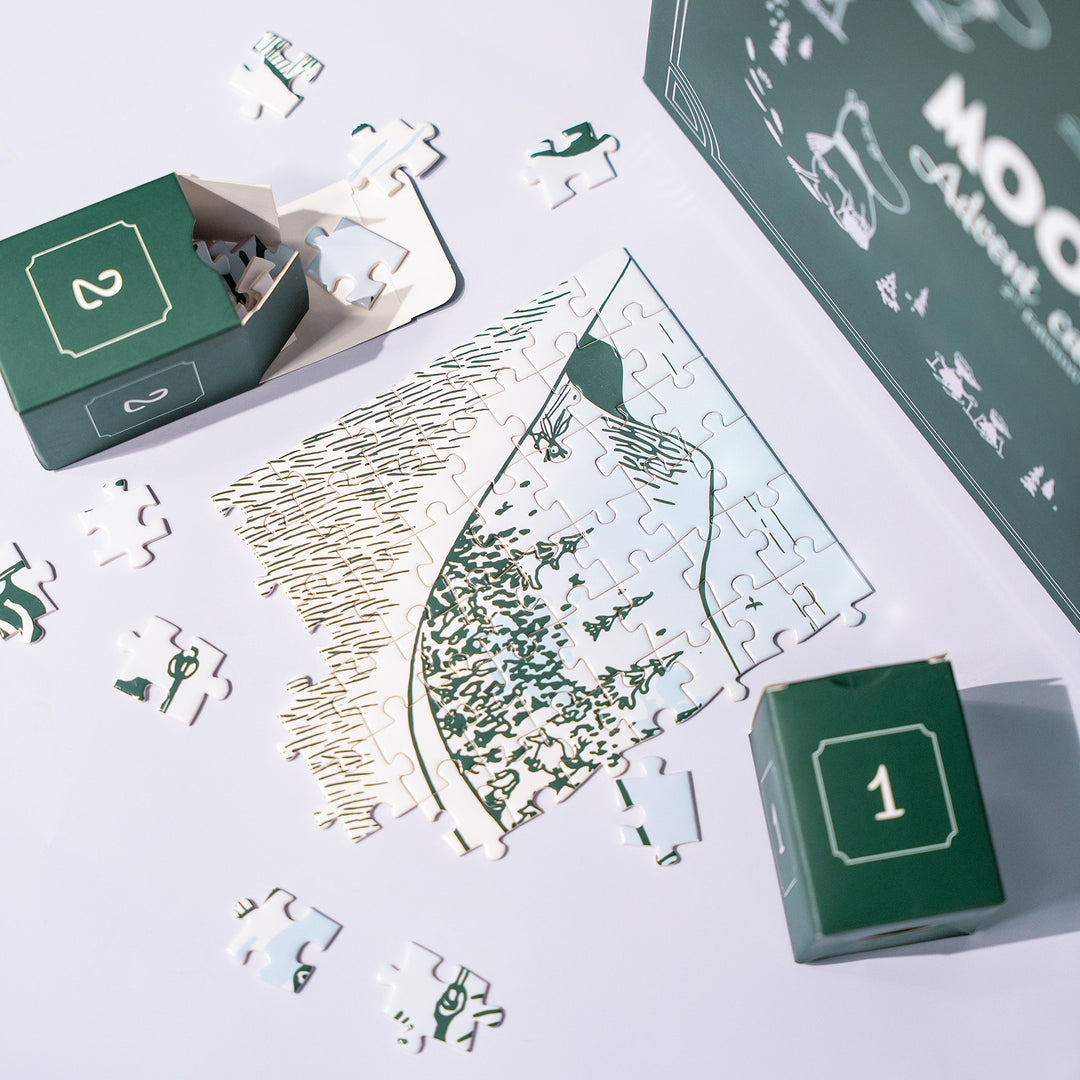 Mummi Puslespill Julekalender - 2nd Edition