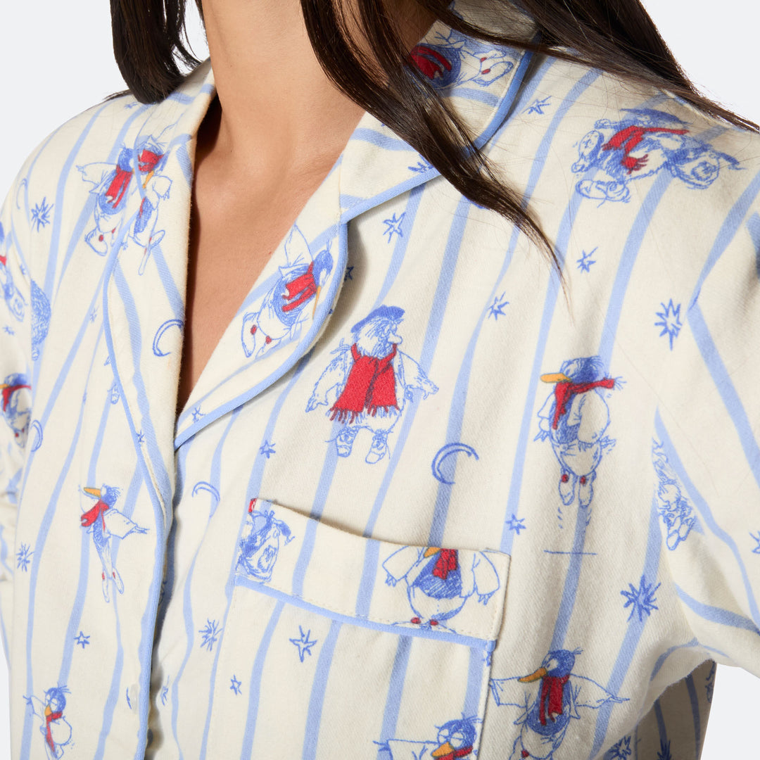 Flåklypa Flanell Julepysj Dame