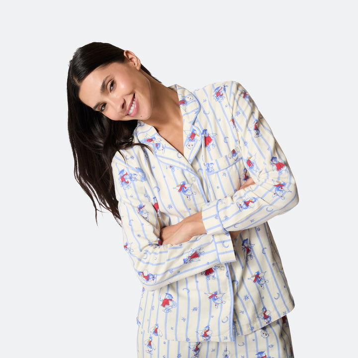 Flåklypa Flanell Julepysj Dame