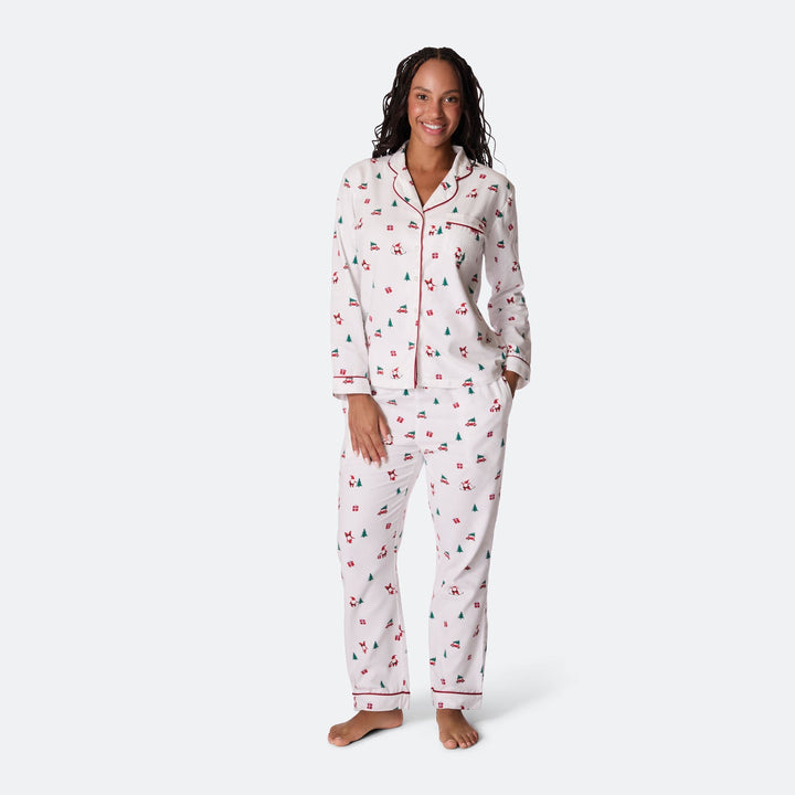 Mistletegn Flanell Julepysj Dame