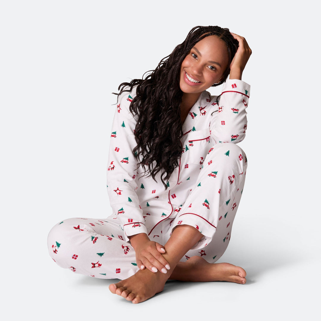 Mistletegn Flanell Julepysj Dame