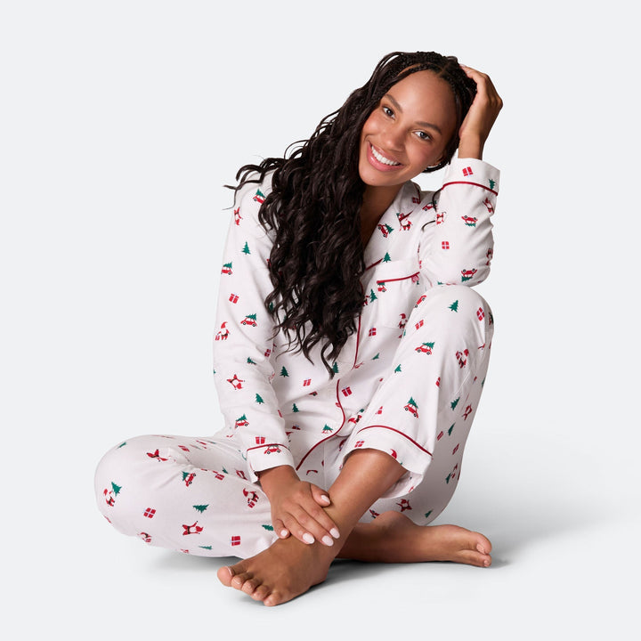 Mistletegn Flanell Julepysj Dame