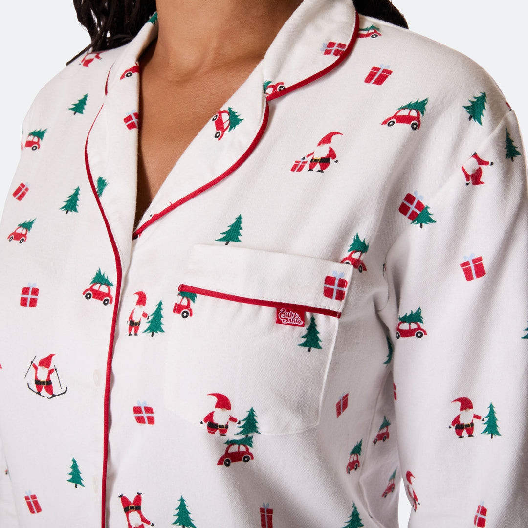 Mistletegn Flanell Julepysj Dame