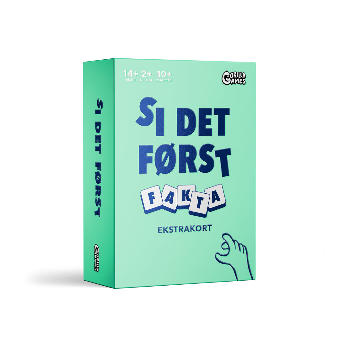 Si Det Først - Fakta - Ekstrakort