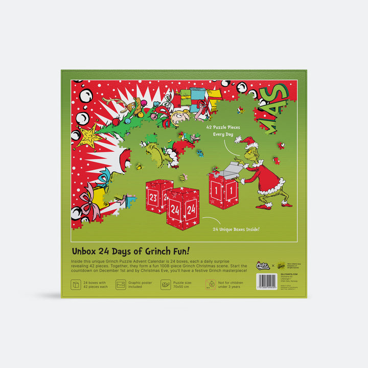 Grinch Puslespill Julekalender