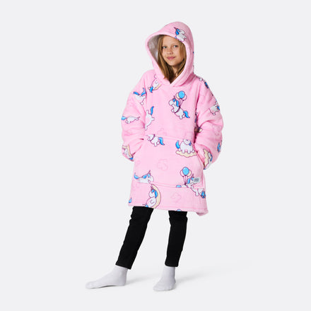 Enhjørning HappyHoodie Barn