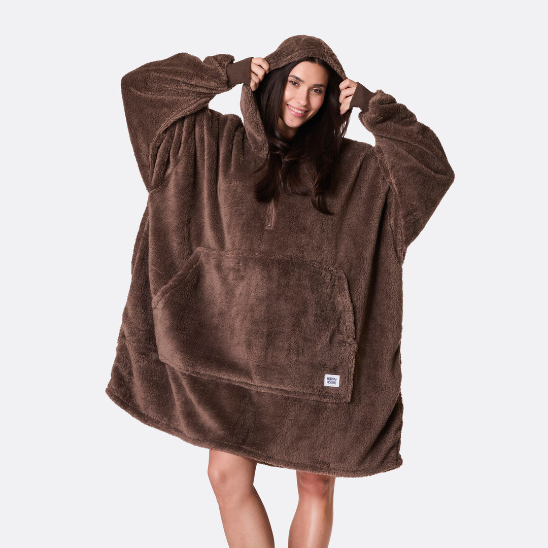 Brun Teddy HappyHoodie