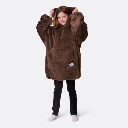 Brun Teddy HappyHoodie Barn