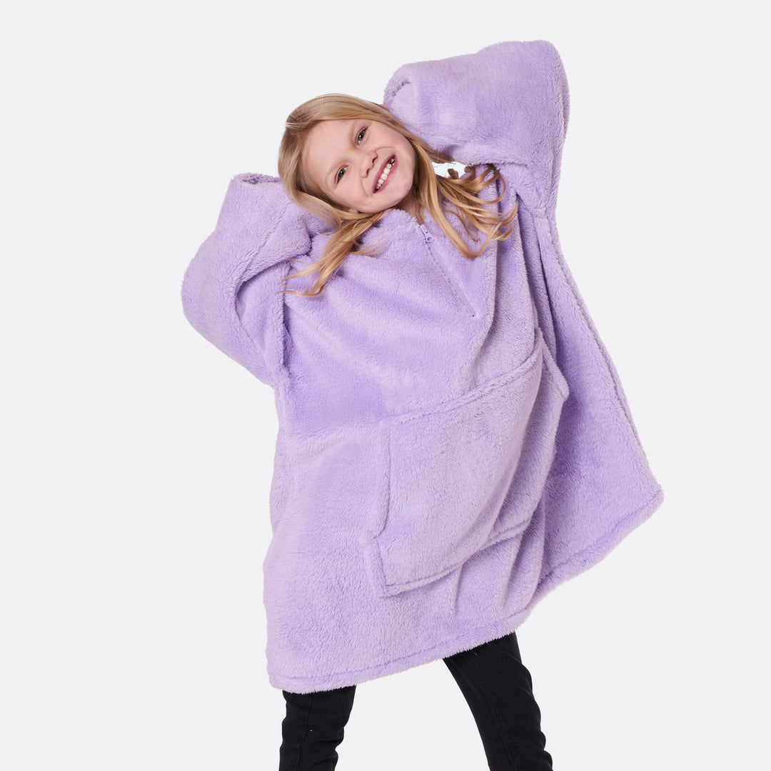 Lavender Teddy HappyHoodie Barn