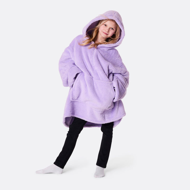 Lavender Teddy HappyHoodie Barn
