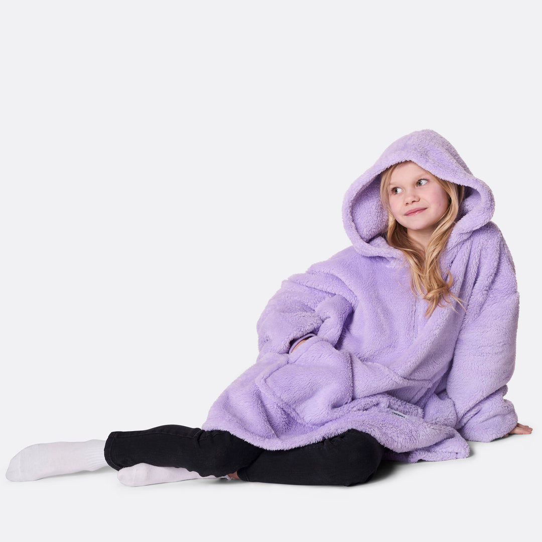 Lavender Teddy HappyHoodie Barn