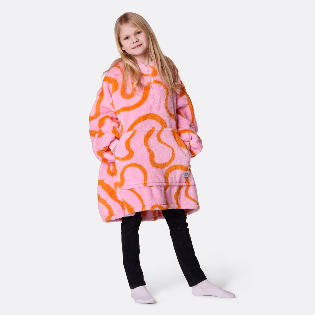 Rosa Wavy Teddy HappyHoodie Barn