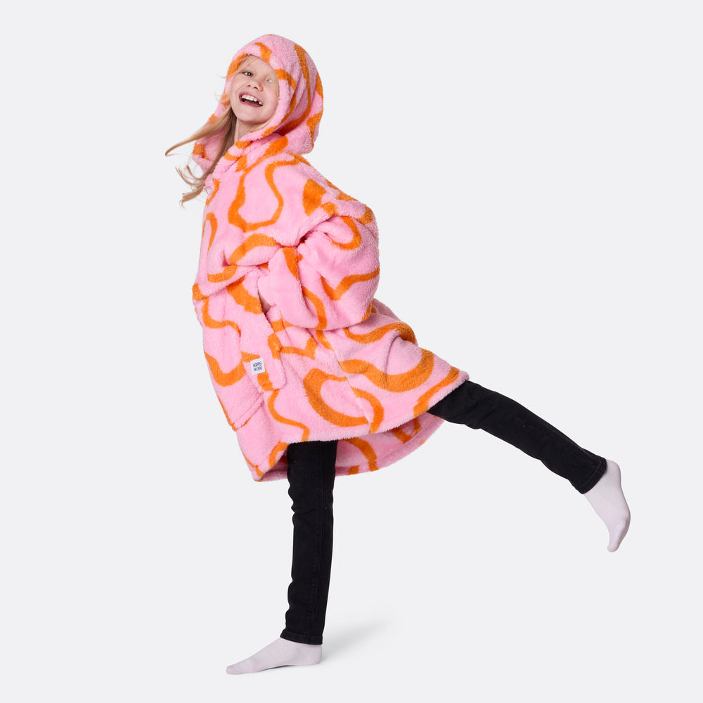 Rosa Wavy Teddy HappyHoodie Barn