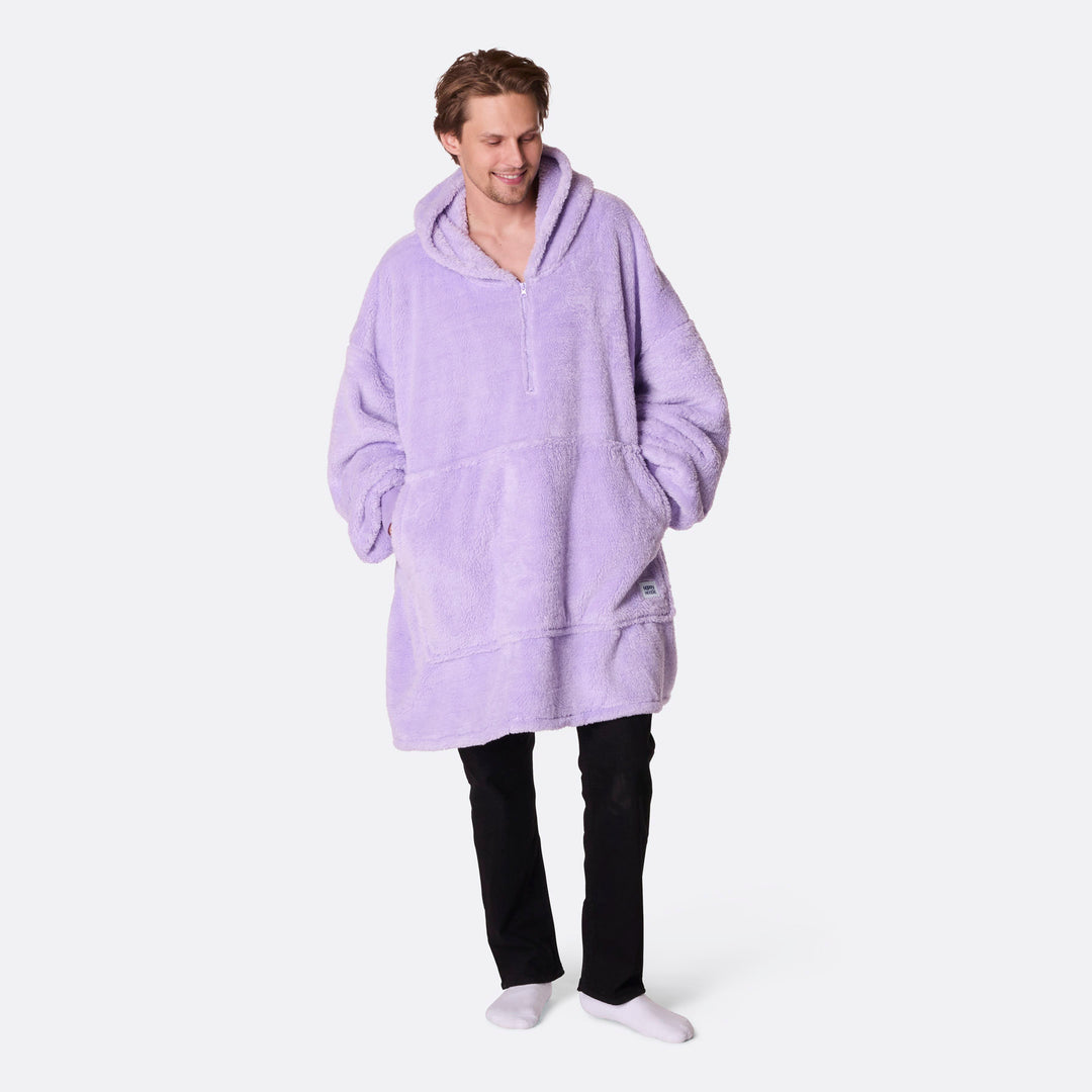 Lavender Teddy HappyHoodie