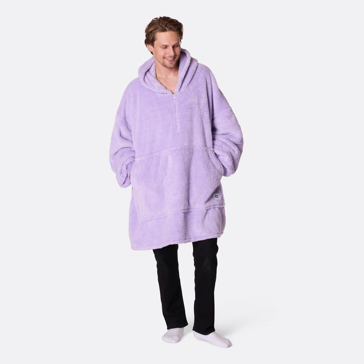 Lavender Teddy HappyHoodie