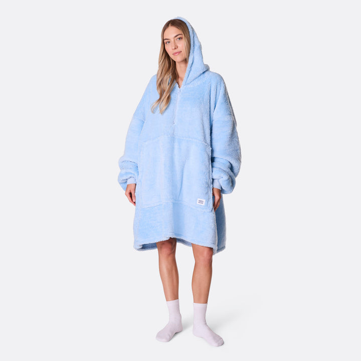 Blå Teddy HappyHoodie