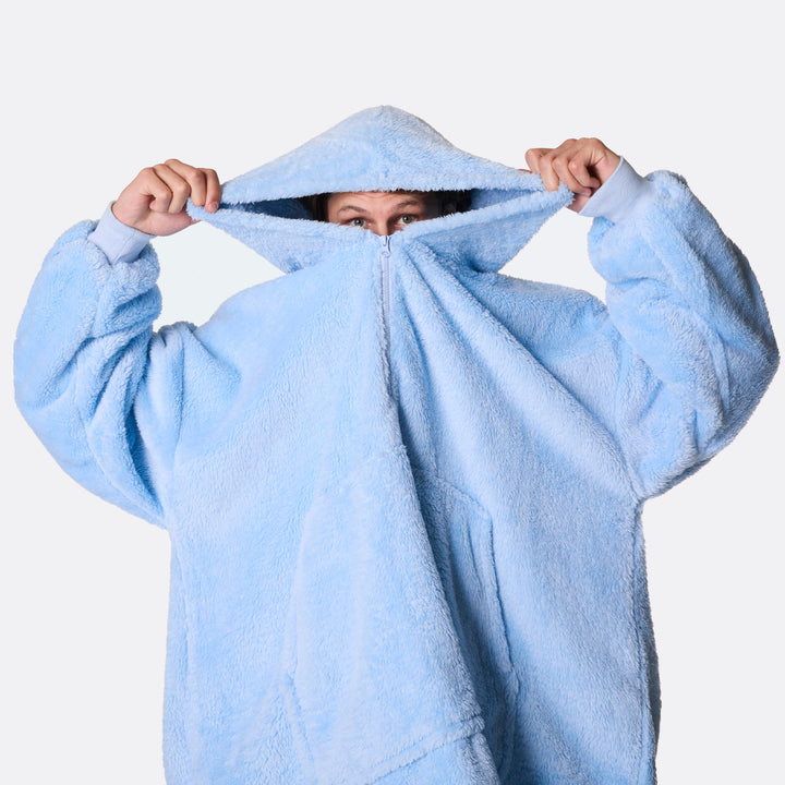 Blå Teddy HappyHoodie