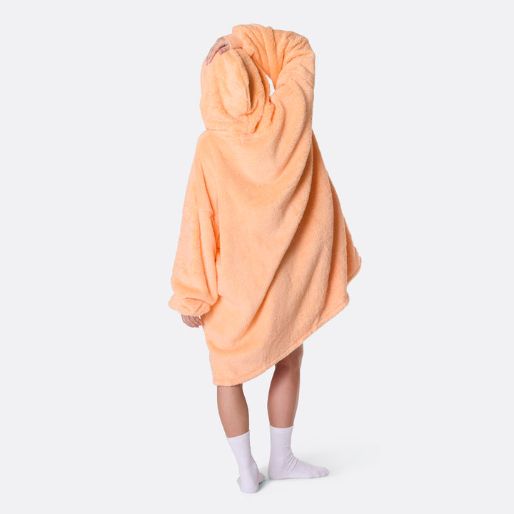 Peach Teddy HappyHoodie
