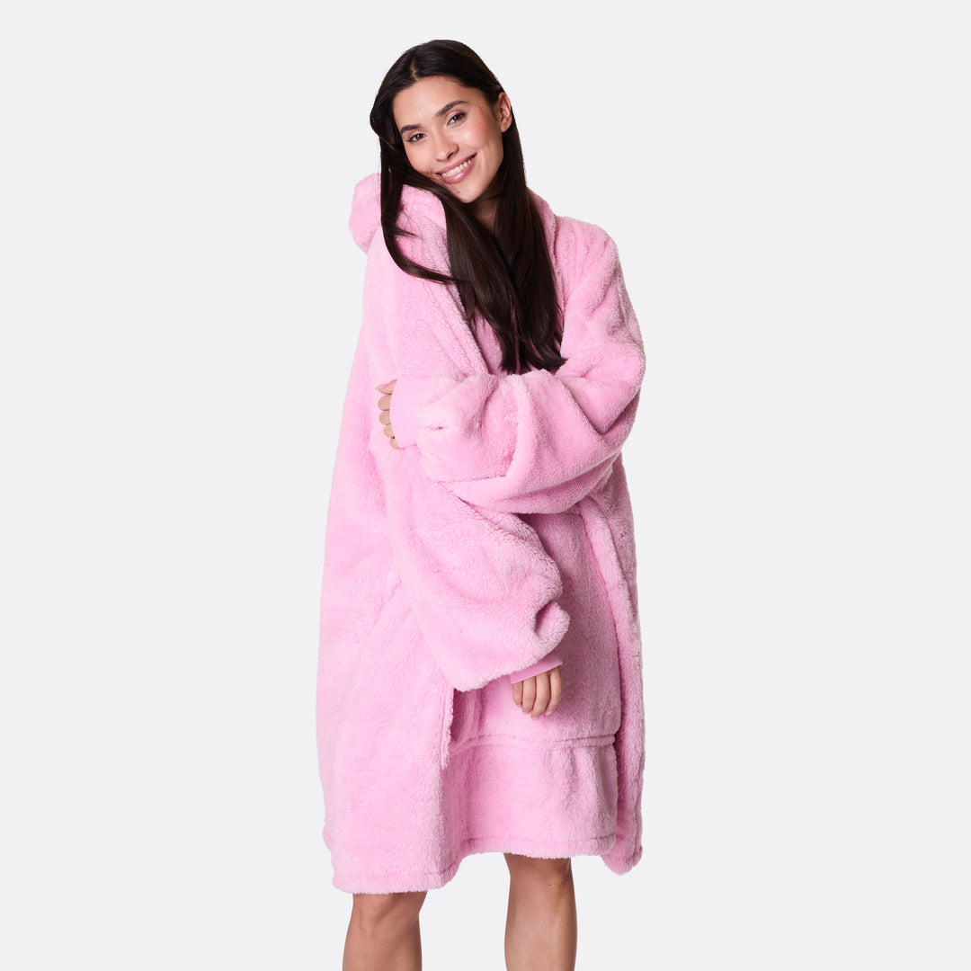 Rosa Teddy HappyHoodie