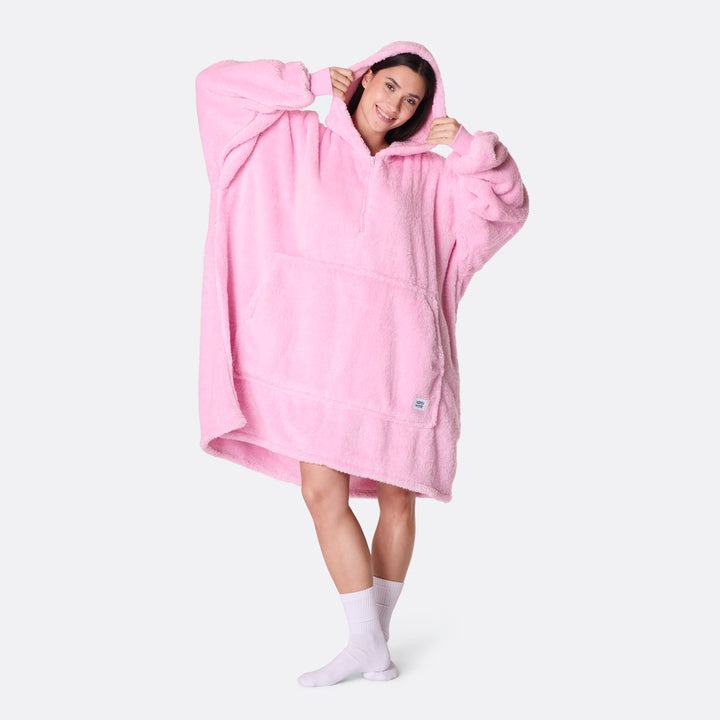 Rosa Teddy HappyHoodie