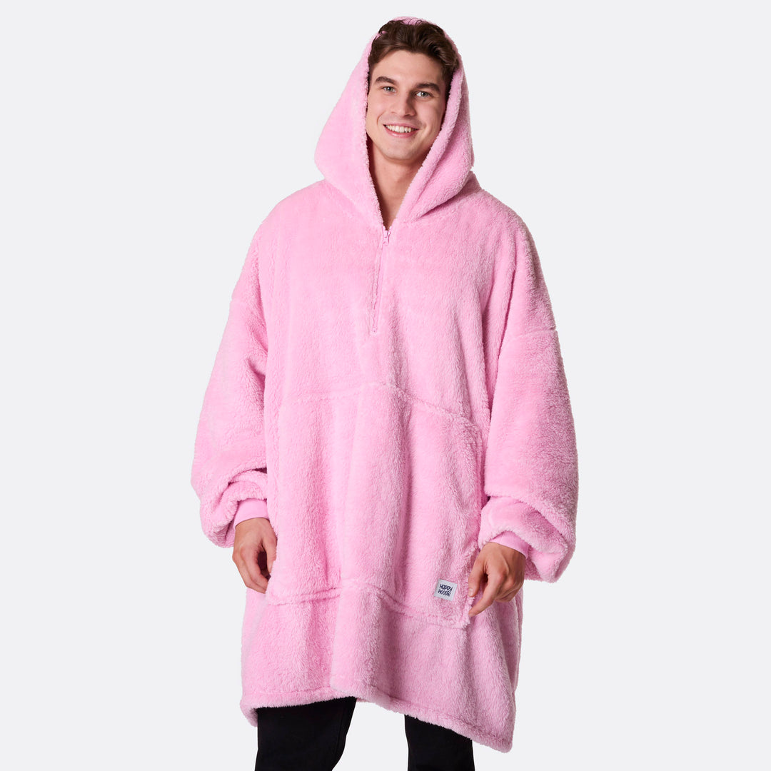 Rosa Teddy HappyHoodie