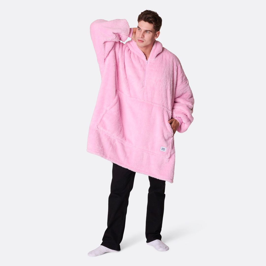 Rosa Teddy HappyHoodie