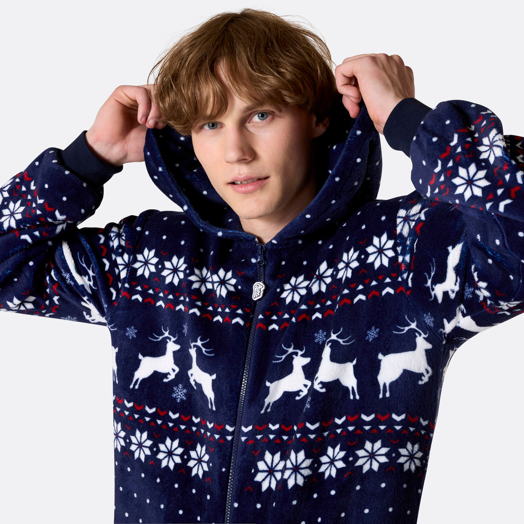 Blå Juleonesie Herre