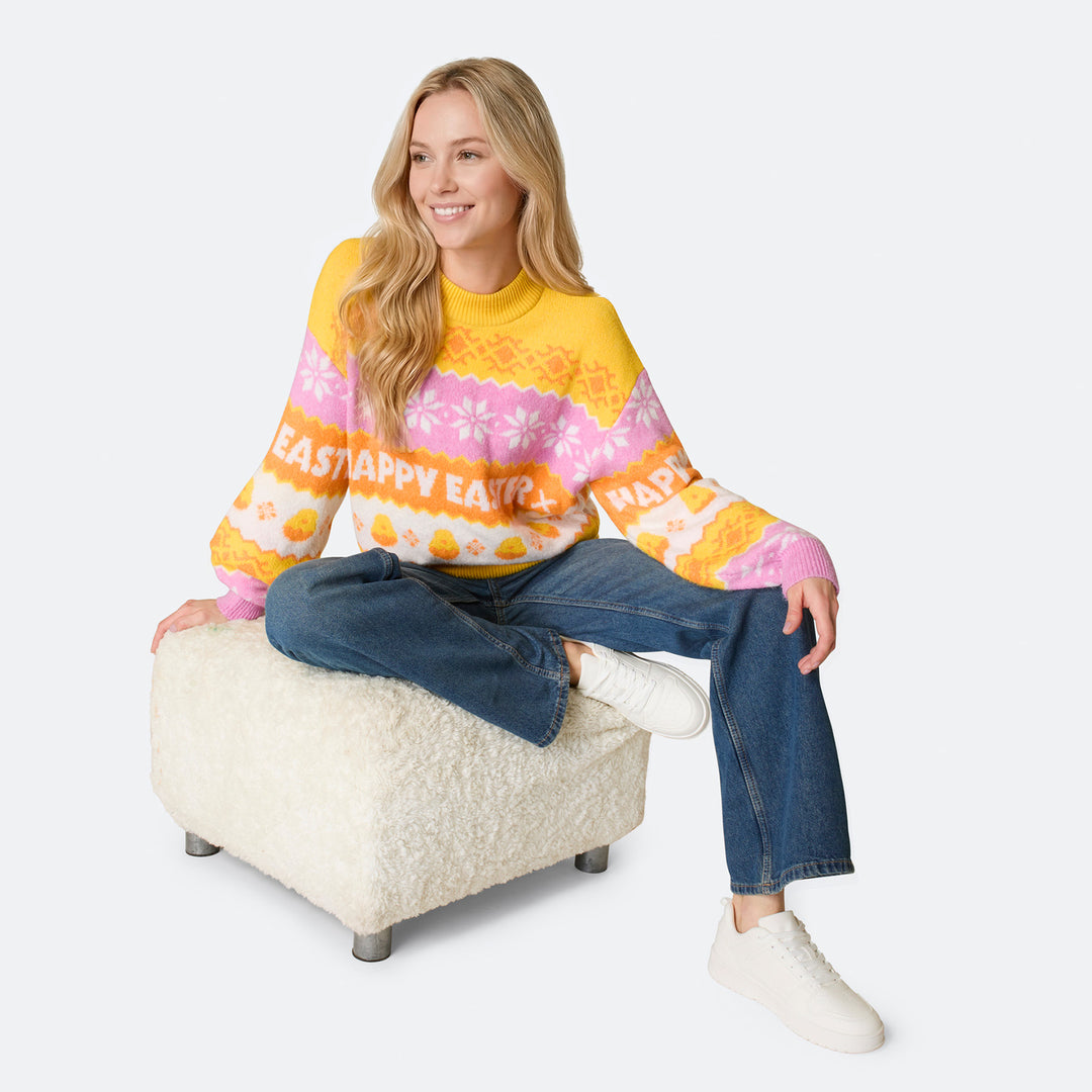 Oversized Påskegenser Dame