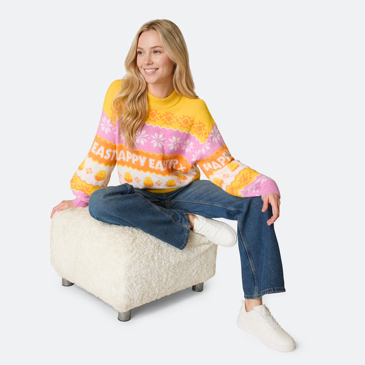 Oversized Påskegenser Dame
