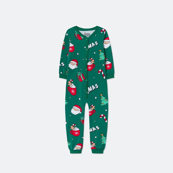 Xmas Grønn Overall Julepysj Barn