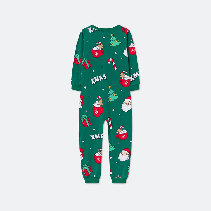 Xmas Grønn Overall Julepysj Barn