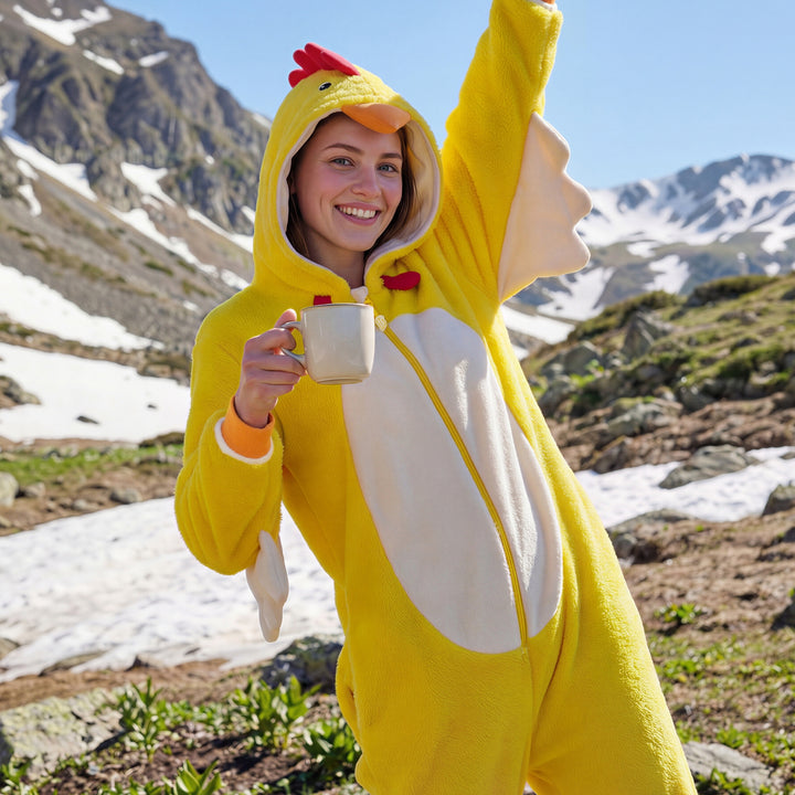Påskekylling Onesie Dame
