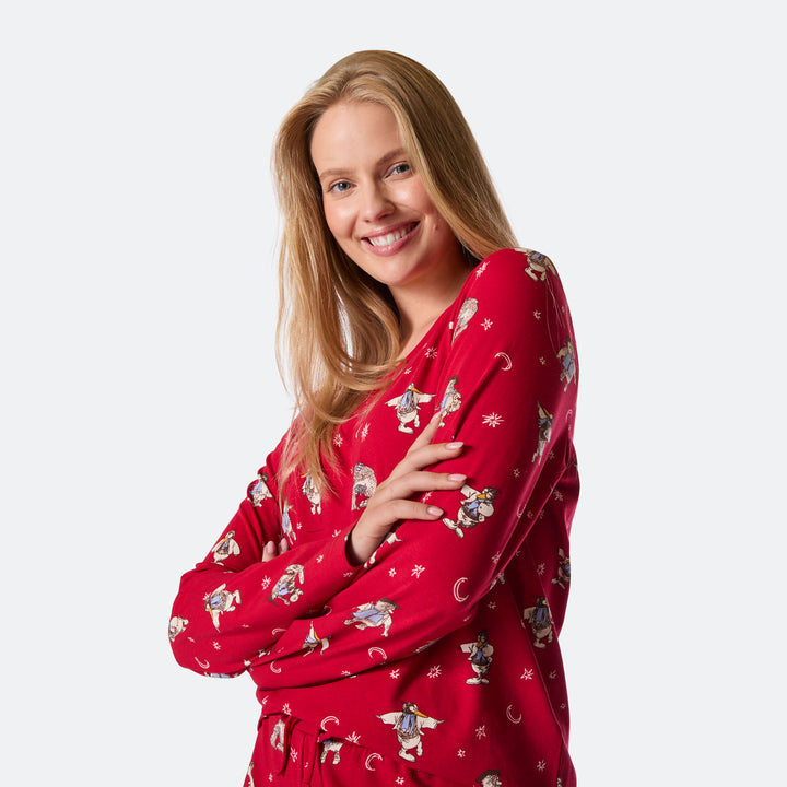 Flåklypa Rød Julepysj Dame