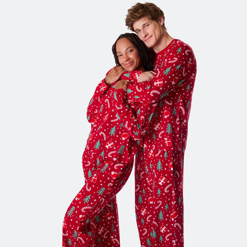 Julemønster Rød Julepysj Dame