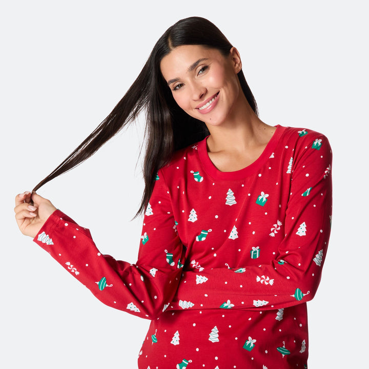 Julepynt Rød Julepysj Dame