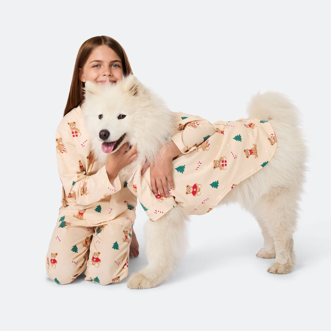 Teddybjørn Beige Julepysj Barn