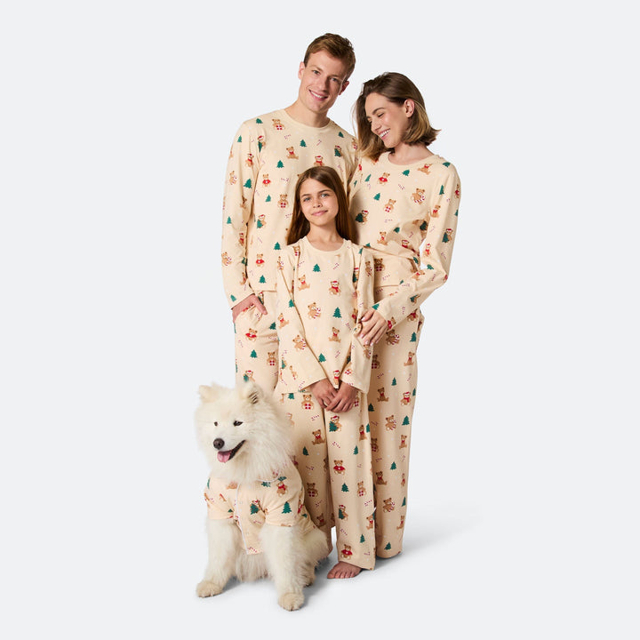 Teddybjørn Beige Julepysj Barn