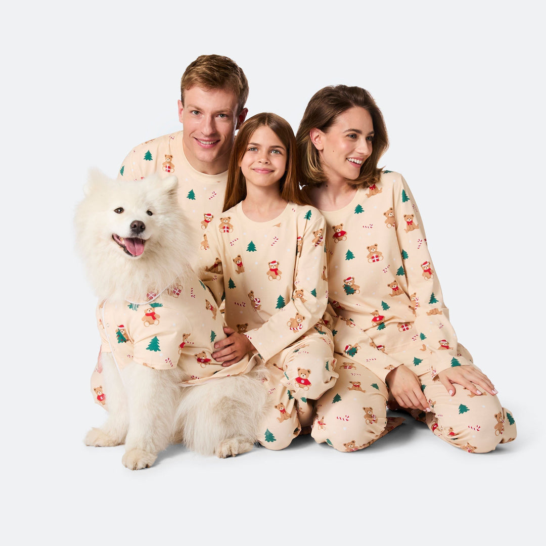 Teddybjørn Beige Julepysj Barn