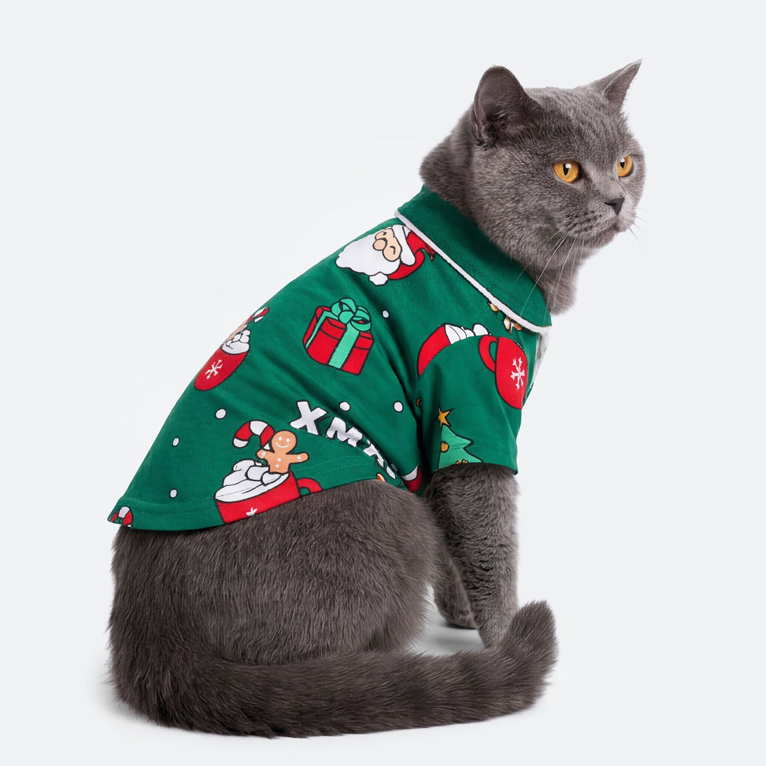 Xmas Grønn Julepysj til Katt