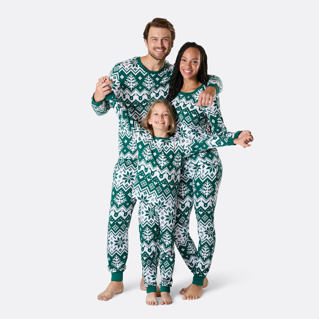 Julestrikk Grønn Julepysj Familie