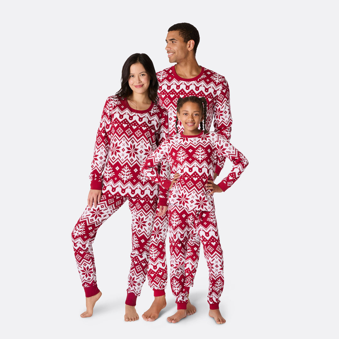 Julestrikk Rød Julepysj Familie