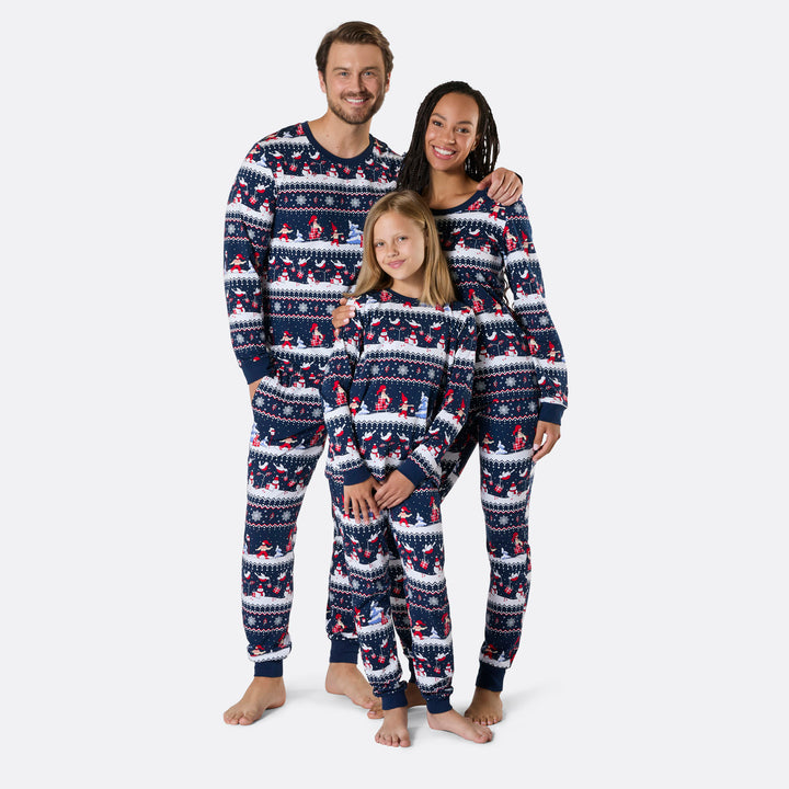 Julelandskap Julepysj Familie