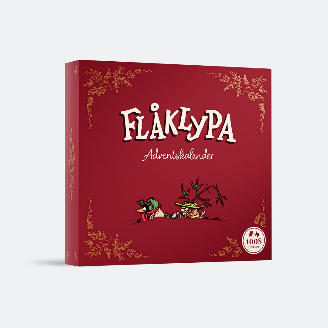 Flåklypa Puslespill Julekalender